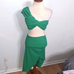 Vacation Vibes!! 2 Piece Skirt Set! W Sz Small- 4